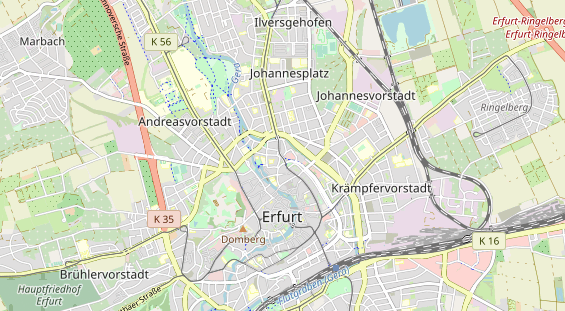 physical therapy on map