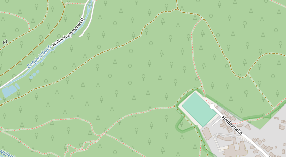 Physiotherapie auf Satellitenbild