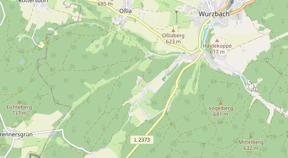 physical therapy on map