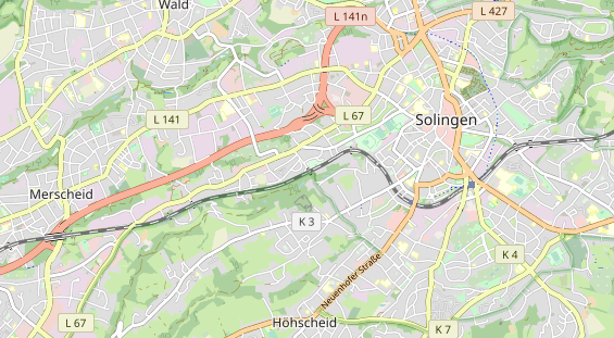 physical therapy on map