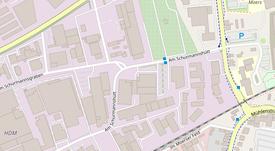 Physiotherapie auf Satellitenbild