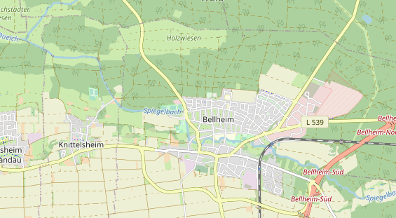 physical therapy on map