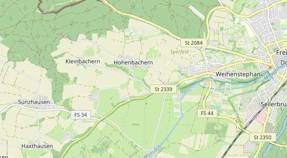 physical therapy on map