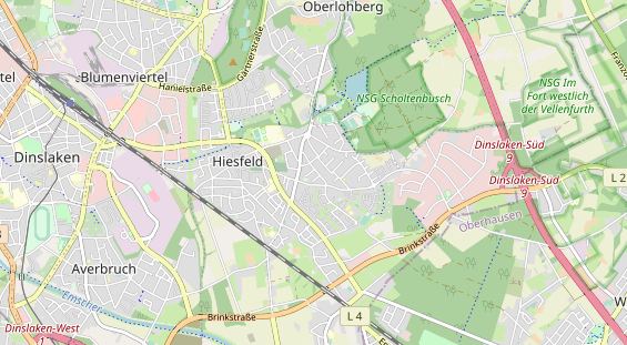 physical therapy on map