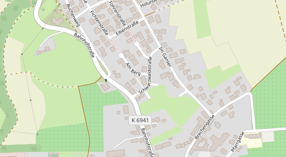 Physiotherapie auf Satellitenbild