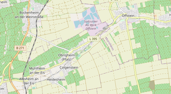 physical therapy on map