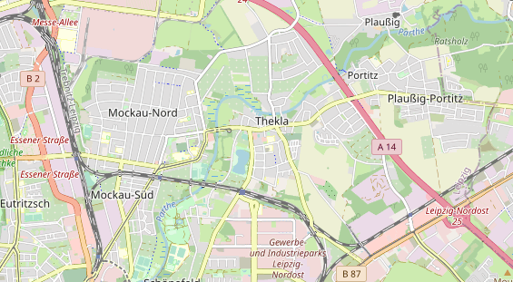 physical therapy on map