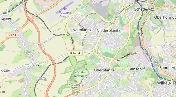 physical therapy on map