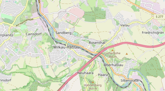 physical therapy on map