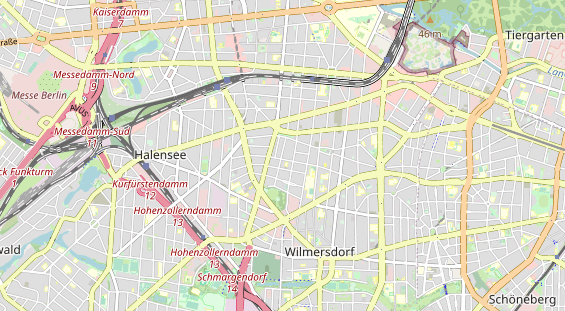 physical therapy on map