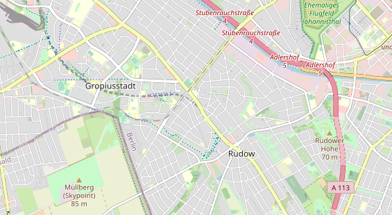 physical therapy on map