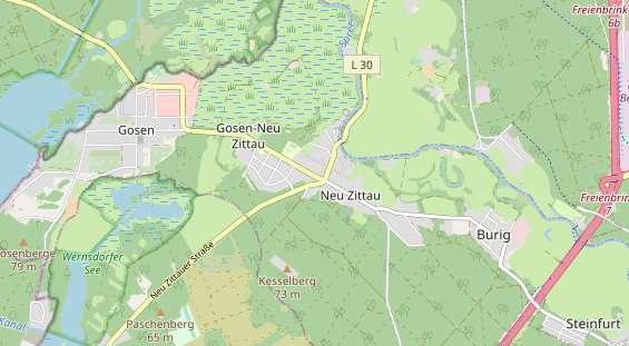 physical therapy on map