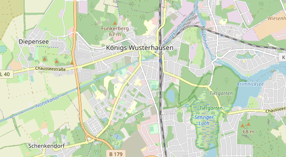 physical therapy on map