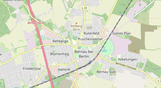 physical therapy on map