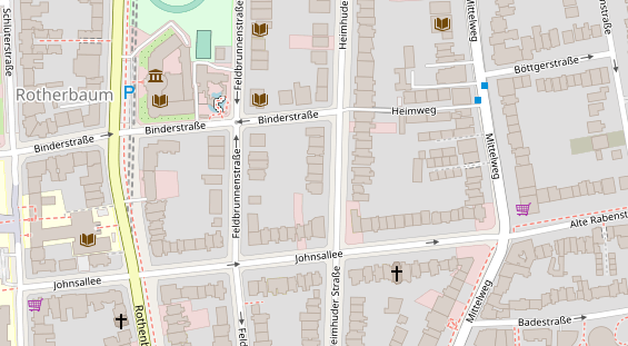 Physiotherapie auf Satellitenbild