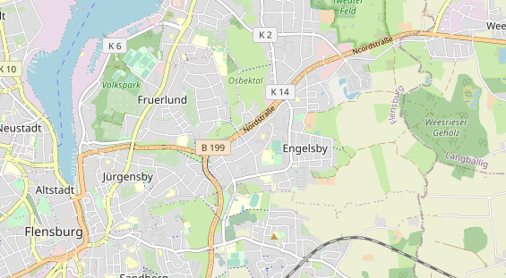 physical therapy on map