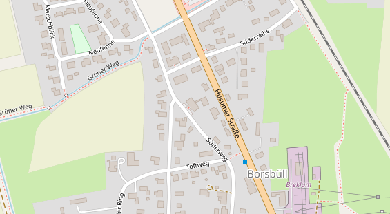 Physiotherapie auf Satellitenbild