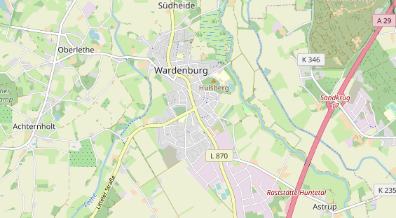 Physiotherapie auf Karte