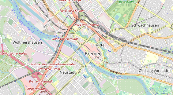 physical therapy on map