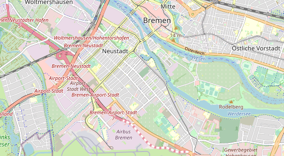 physical therapy on map