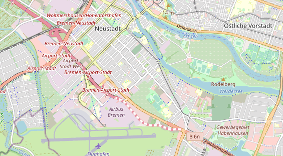 physical therapy on map