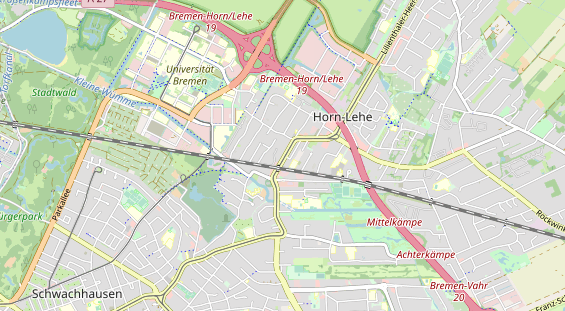 physical therapy on map