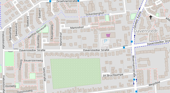 Physiotherapie auf Satellitenbild