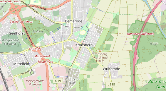 physical therapy on map