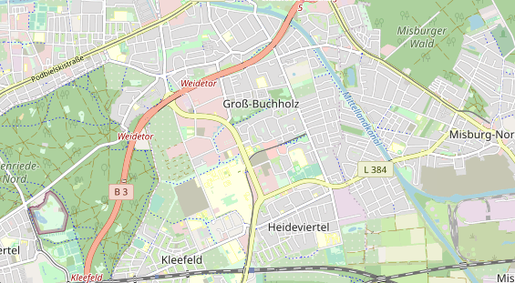 physical therapy on map