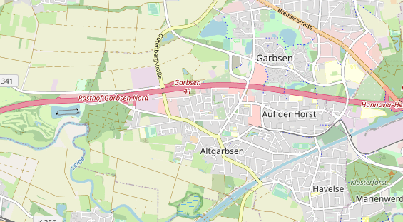 physical therapy on map