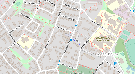 Physiotherapie auf Satellitenbild