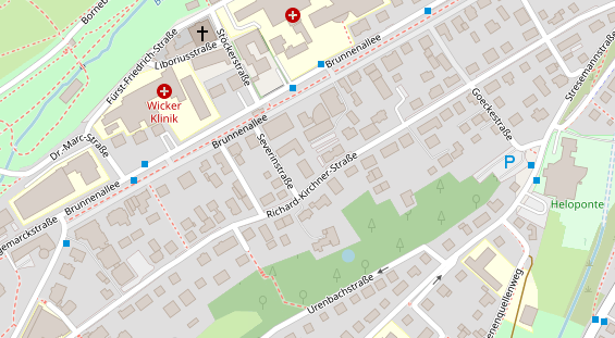 Physiotherapie auf Karte