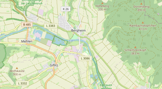 Physiotherapie auf Karte