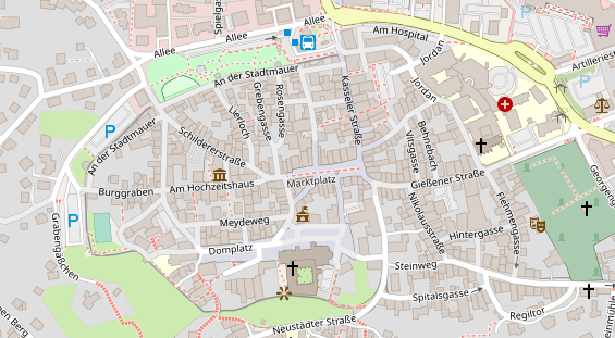 Physiotherapie auf Karte