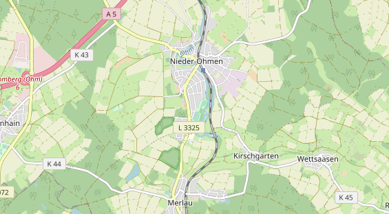 physical therapy on map