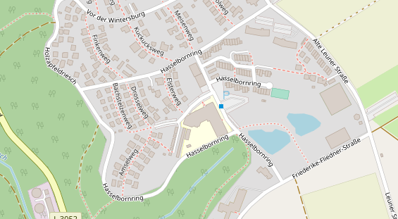 Physiotherapie auf Satellitenbild