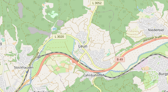 physical therapy on map