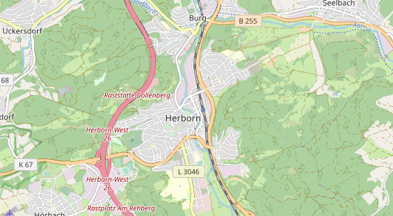 physical therapy on map