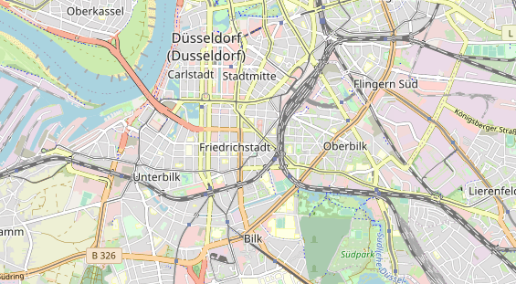 physical therapy on map