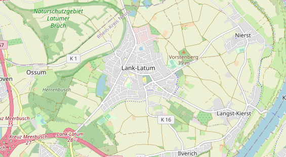 physical therapy on map