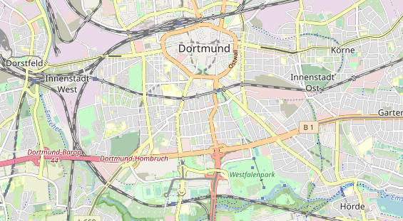 physical therapy on map
