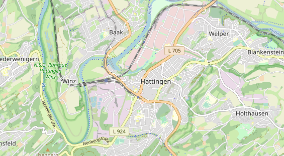 physical therapy on map