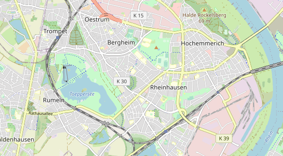 physical therapy on map