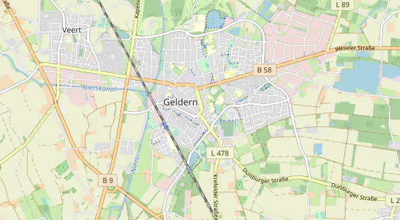 physical therapy on map