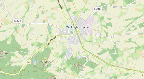 Physiotherapie auf Karte