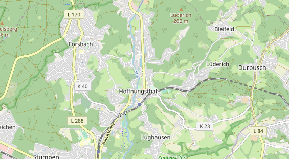 physical therapy on map