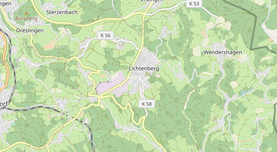 physical therapy on map