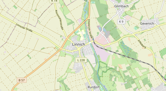 physical therapy on map
