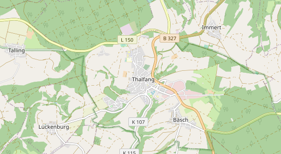 physical therapy on map