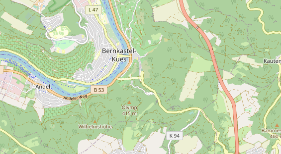 physical therapy on map
